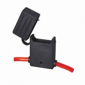 In-Line Fuseholder with Flying Leads and Splashproof Cover for Maxi Blade Type Fuse